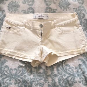 Size 3 Off white hollister shorts